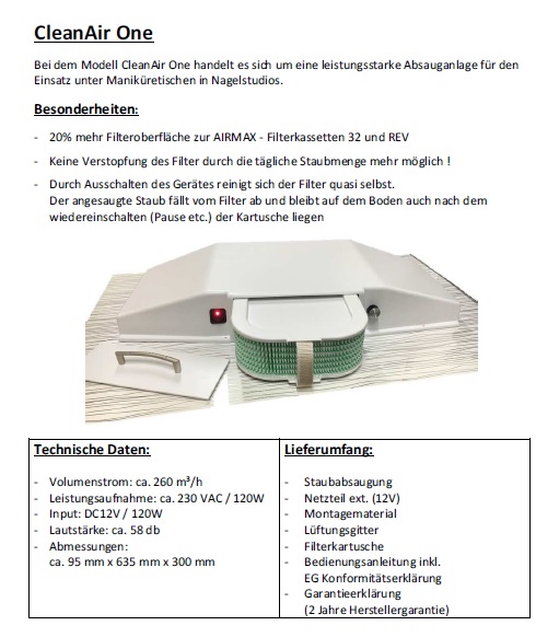 Staubabsaugung Profi